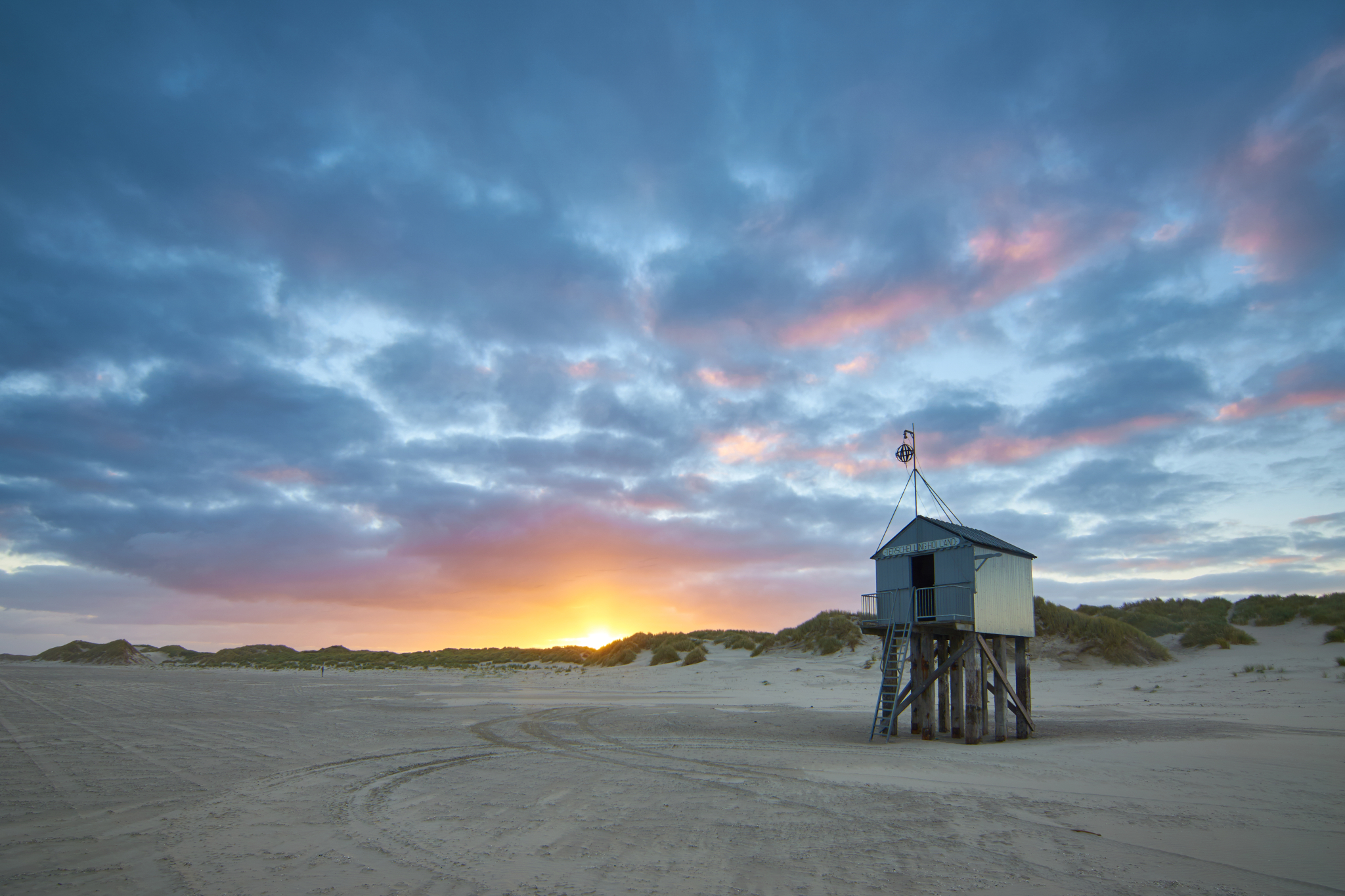 Drowning man house Terschelling